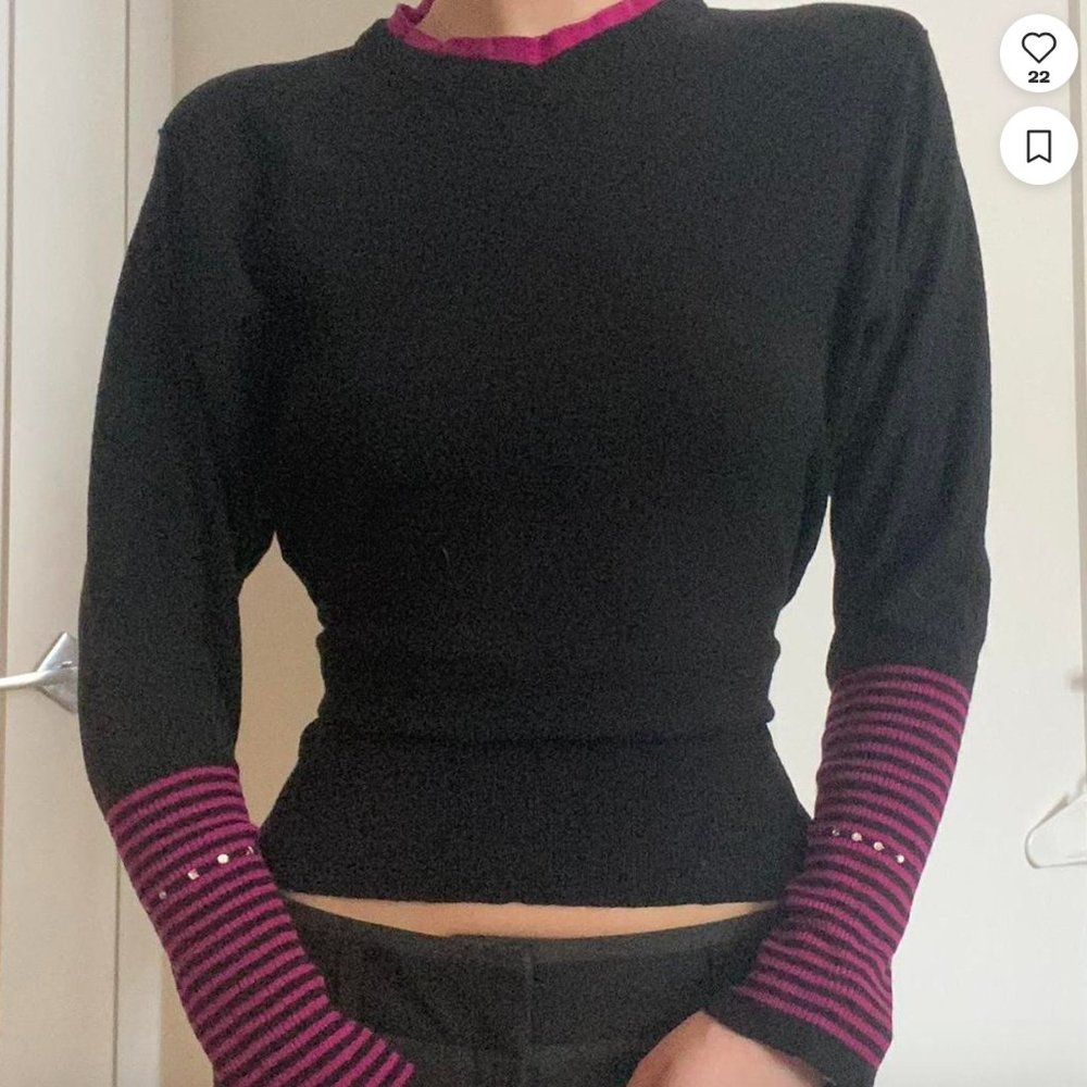 Sonia Rykiel Black Sweater